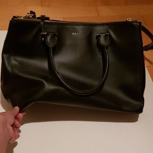 Black Ralph Lauren shoulder bag...